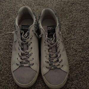 Vintage Havana White and Black Sneakers